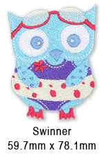 We're A Hoot Embroidery Design